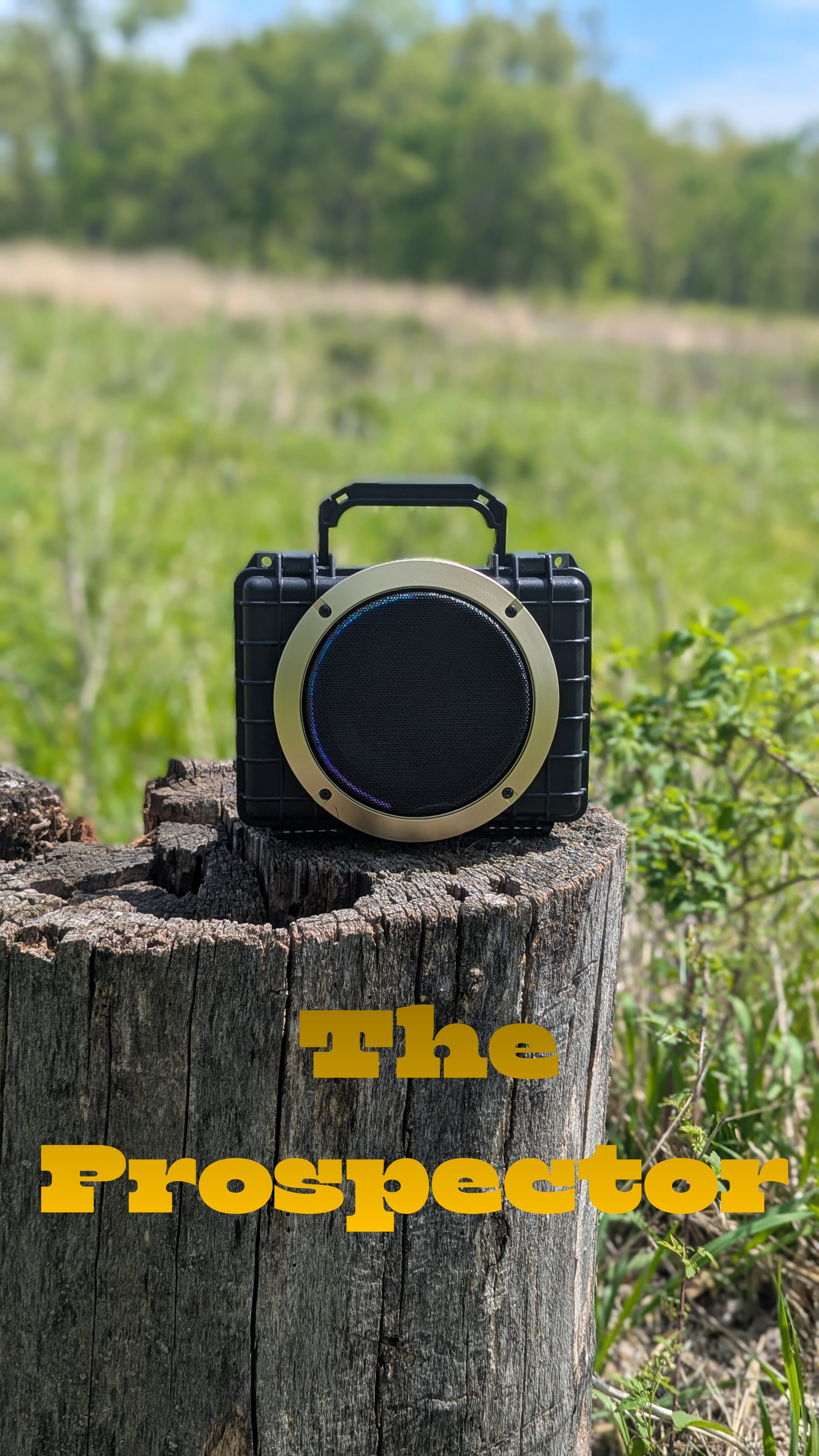 The Prospector – Rugged Outdoor Bluetooth Speaker | BS Bluetooth Speakers